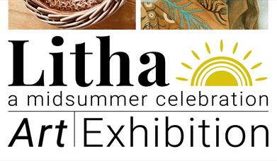 Litha - Midsummer exhibition poster