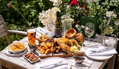 The Wheatsheaf Inn food served