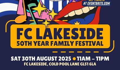 FC Lakeside 50th Anniversary Festival poster