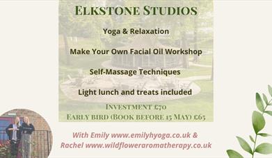 Yoga, Aromatherpay & Massage Mini Retreat poster