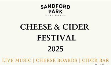 Cheese & Cider Festival 2025 poster