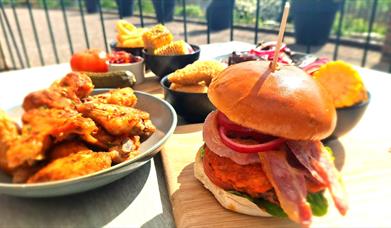 Burgers & BBQ food
