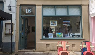 Sixteen Gallery Cheltenham exterior