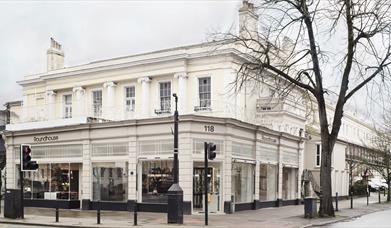 Exterior of Roundhouse showroom