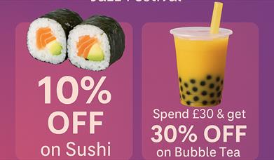 Jazz Festival specials at Kokoro
