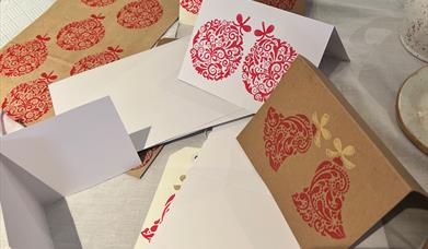 Christmas Card Block Painting at Ellenborough Park