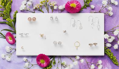 Selection of earrings