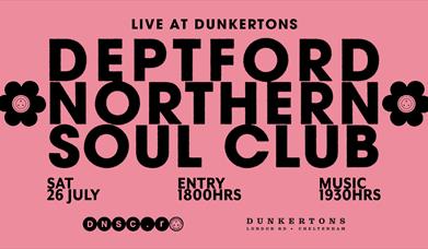 Deptford Northern Soul Club poster