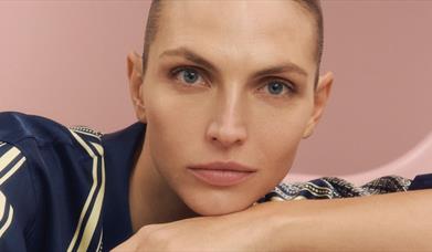 Close up of a model