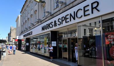 Exterior of Marks & Spencer