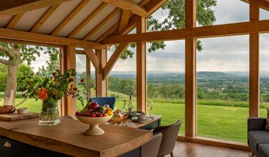 Dryhill Cottage dining room view