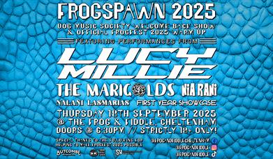 UOG Music Society presents FROGSPAWN 2025 - Live at the Frog and Fiddle