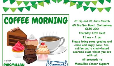 Free Coffee Morning and Chair-Based Exercise Class
