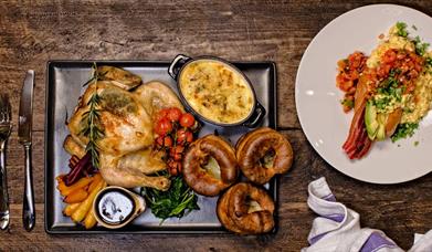 The Clarence Social food