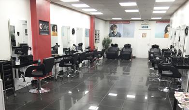 Interior of Celly's Hairdressing