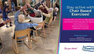 Chair-Based Exercise Class poster