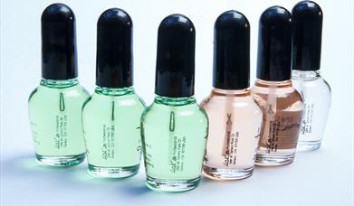 Selection of nail varnishes