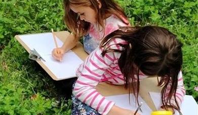 Children drawing