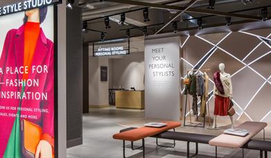 the style studio in john Lewis Cheltenham